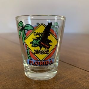 Florida Alligator Shot Glass